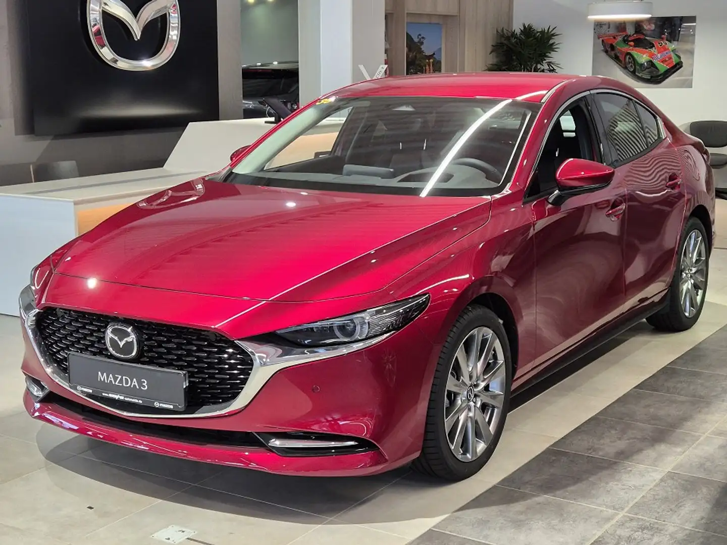 Mazda 3 LIM. EXCLUSIVE-LINE X-186 6MT FWD COMB DASO DESI Rot - 1