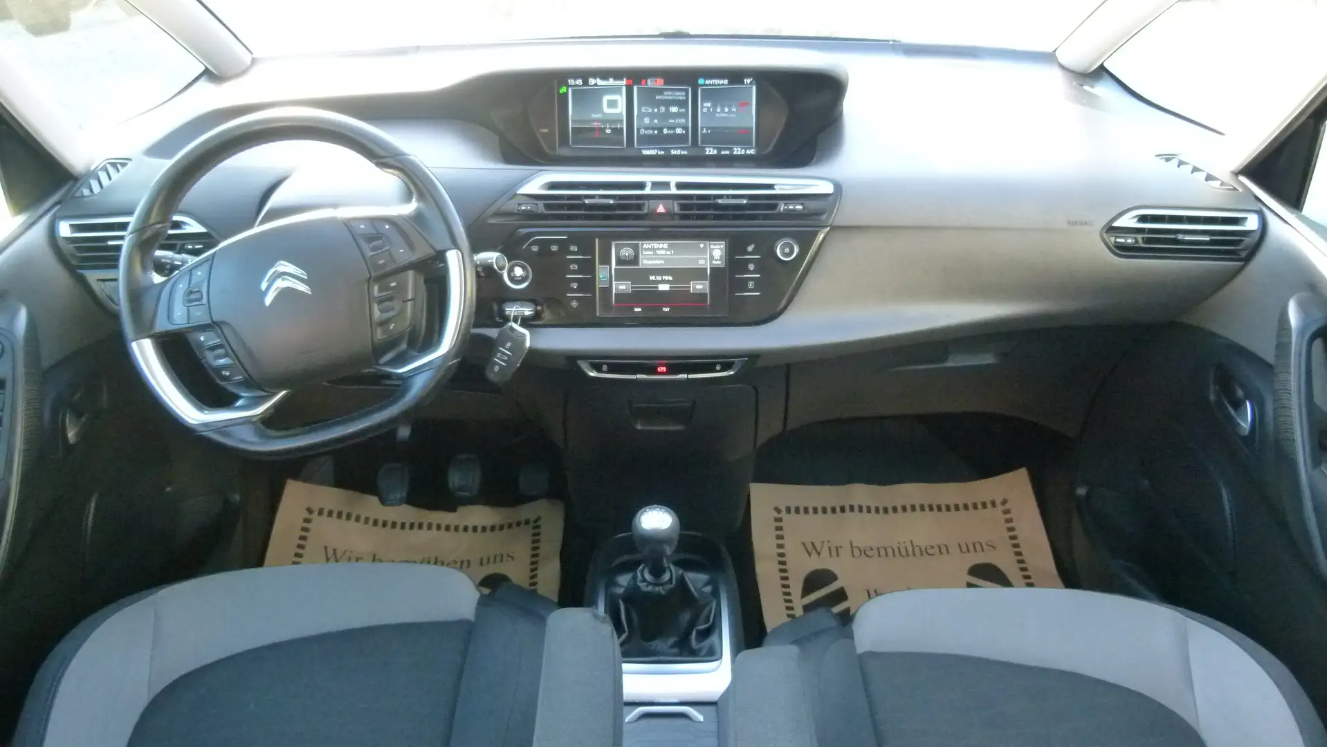 Citroen Grand C4 SpaceTourer HDi 120 *7-SITZER*KAMERA*NAVI* Noir - 2