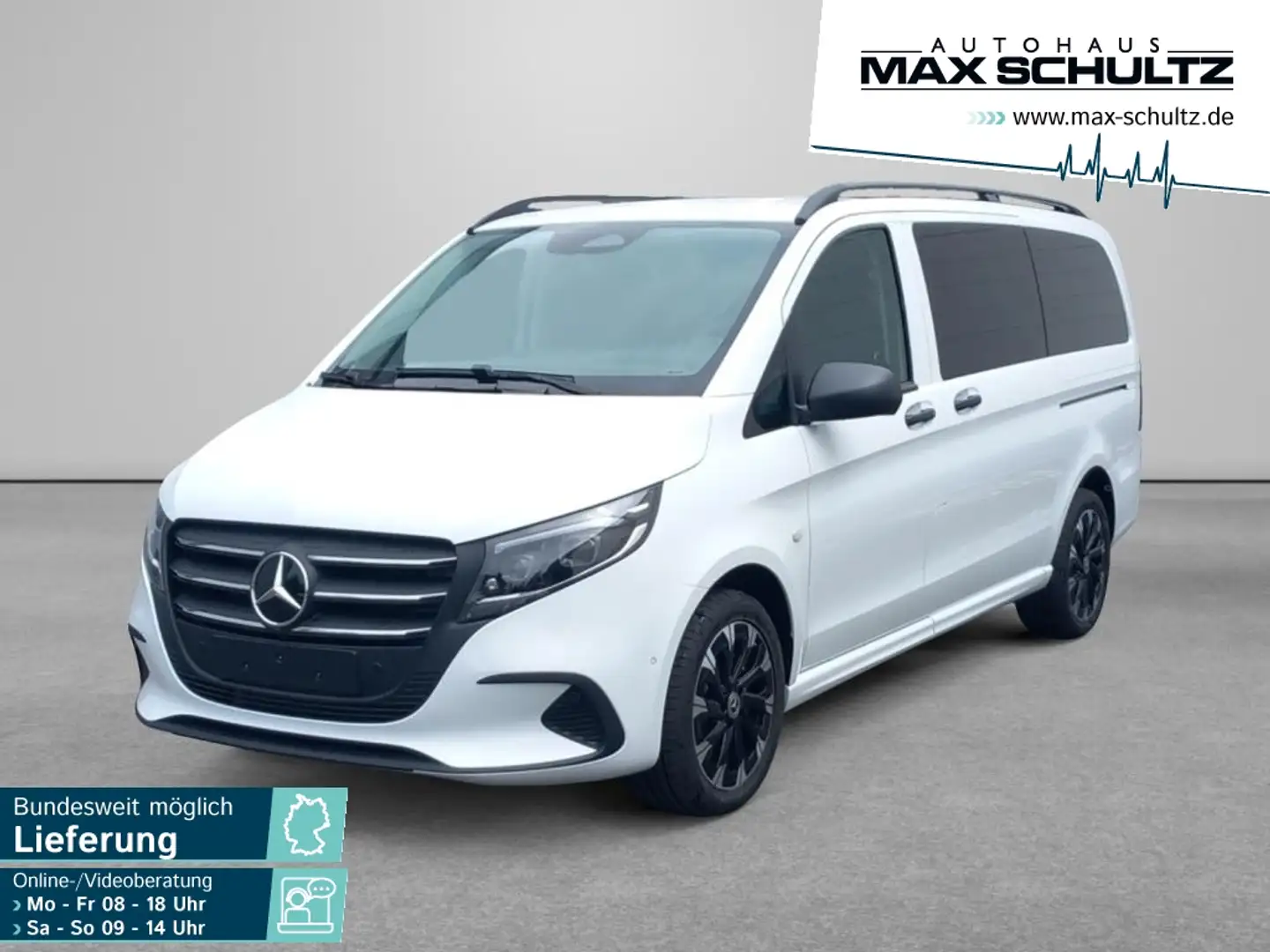 Mercedes-Benz Vito 119 CDI Tourer PRO lang LED*AHK*Navi*Leder Weiß - 1
