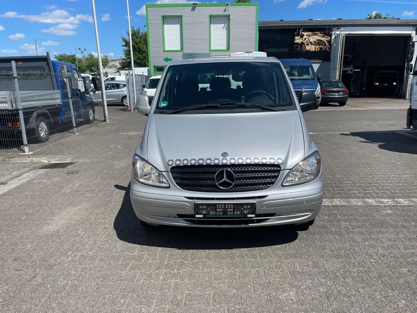 Mercedes-Benz Vito Mixto Lang*5-Sitze*Klima+Stanheizung+Navi+PDC* Silber - 2