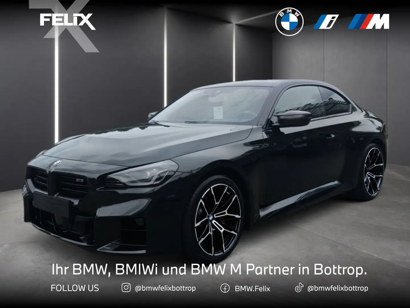 BMW M2 Coupé INNOVATIONSPAKET+HEAD-UP+M DRIVE PRO+ADAPTV. Zwart - 1