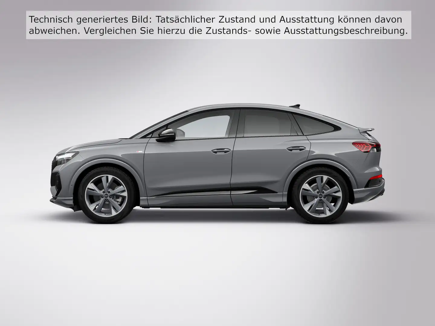 Audi Q4 e-tron Q4 Sportback 40 e-tron S line KAMERA SHZ NAVI+ Grau - 2