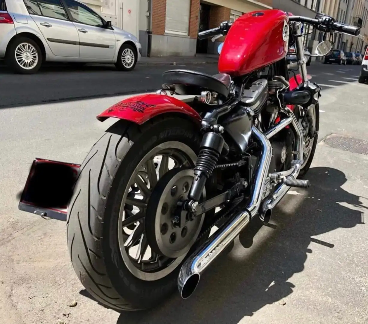 Harley-Davidson Iron 883 Sportster Piros - 2