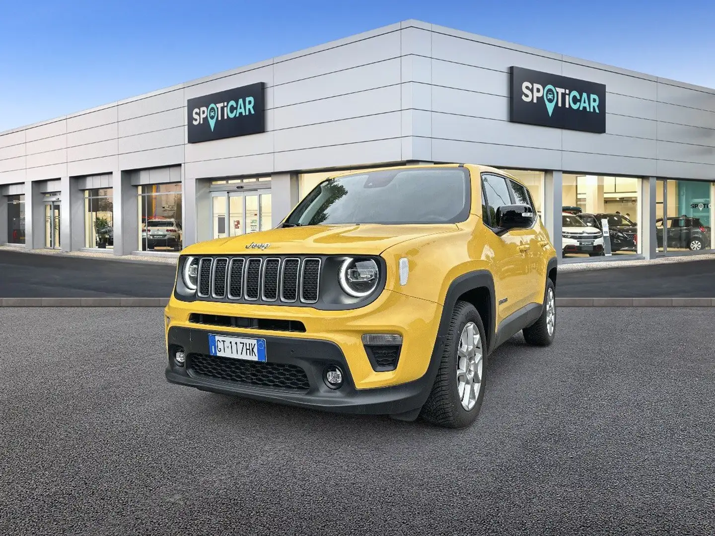 Jeep Renegade 1.6 MJet 130cv Limited Jaune - 1