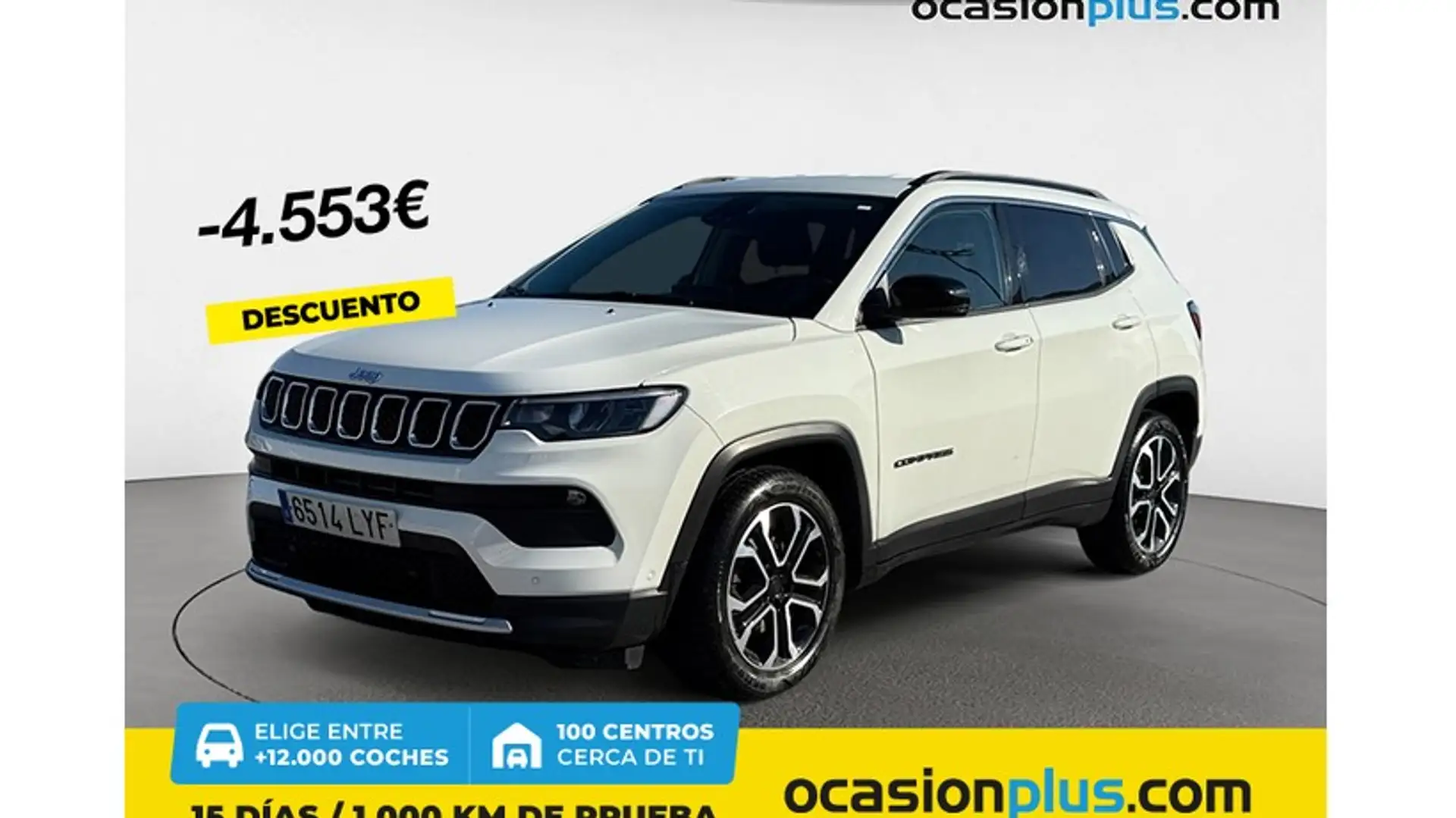 Jeep Compass 1.3 Gse T4 Limited 4x2 130 Blanco - 1