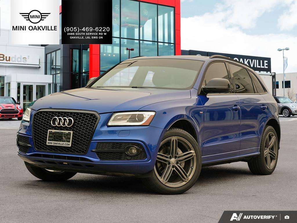 2016 Audi Q5 AWD/CLEAN CARFAX/S-LINE/LOW LOW KMS!