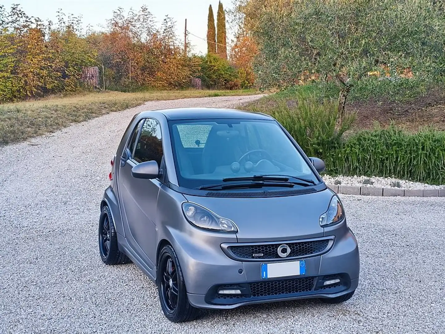 smart forTwo Fortwo Brabus Xclusive 98cv Grigio - 1