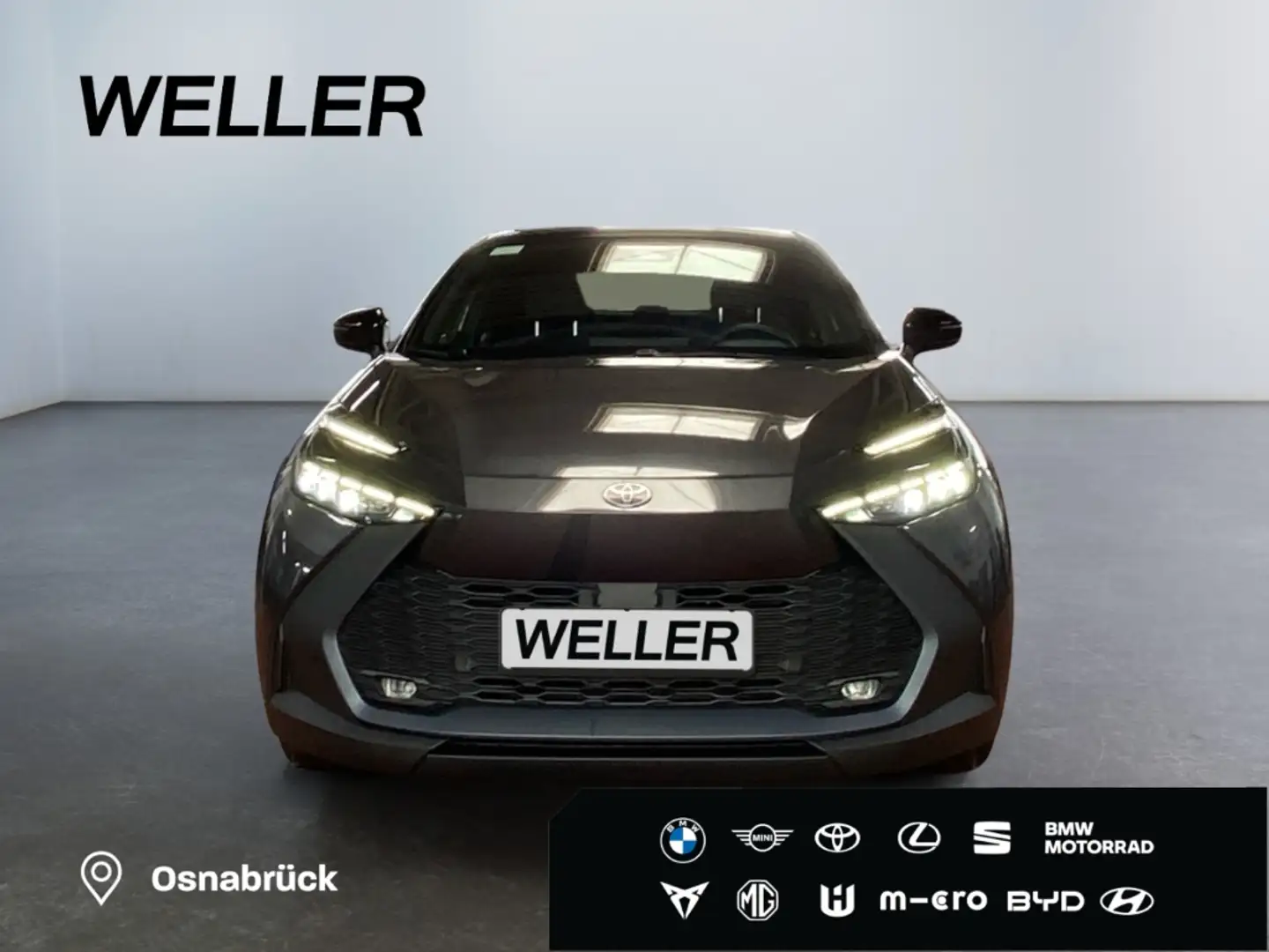 Toyota C-HR 1.8 Hybrid Team D *LED*ACC*CAM*el Heck*SHZ* Grau - 2