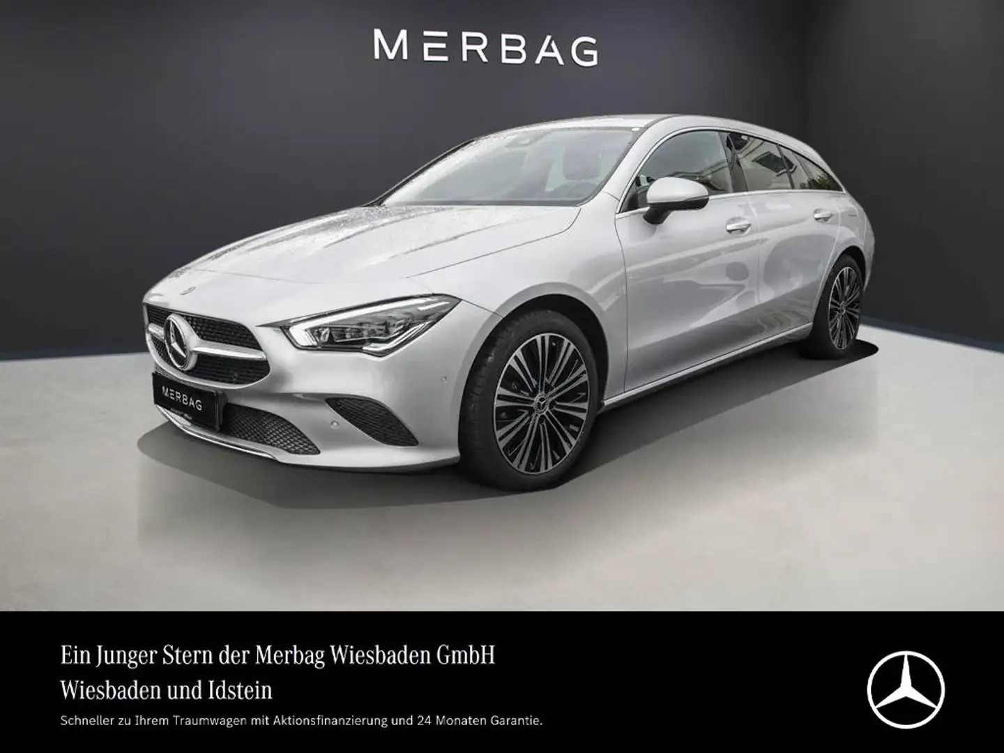 Mercedes-Benz CLA 180 SB PROGRESSIVE MBUX-HIGH-END MULTIBEAM Argent - 1