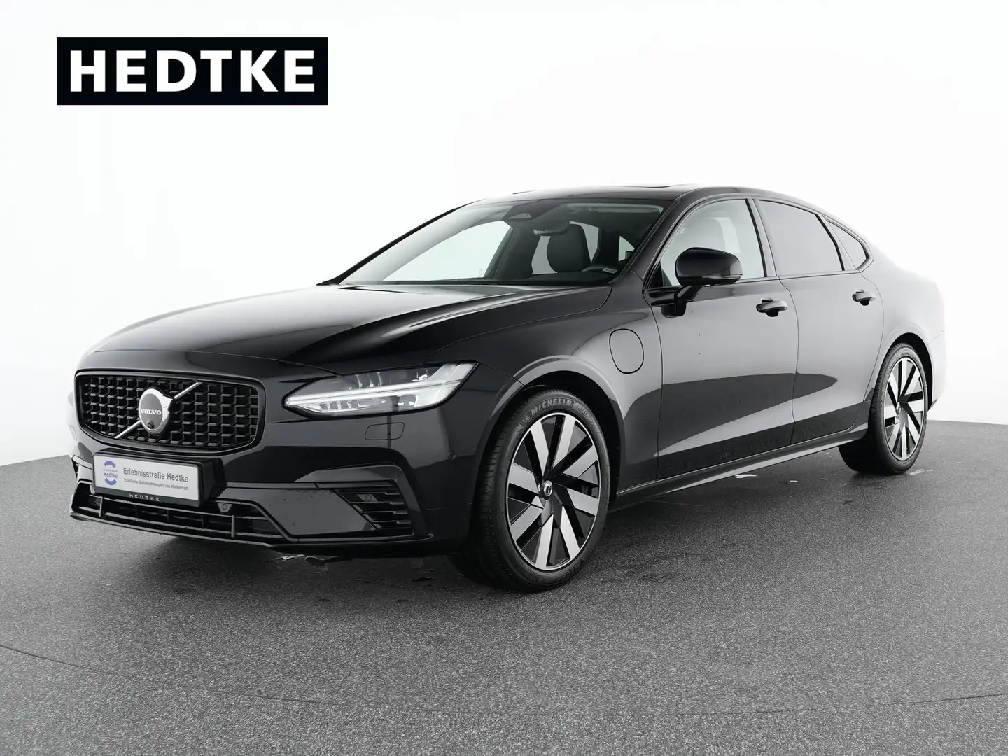 Volvo S90 T8 Recharge AWD Ultimate Dark 19"+360°-KAMER Fekete - 1