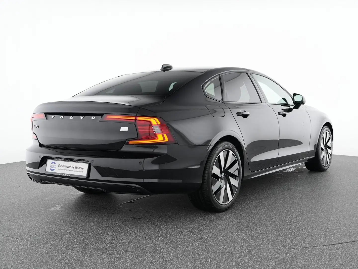 Volvo S90 T8 Recharge AWD Ultimate Dark 19"+360°-KAMER Чорний - 2