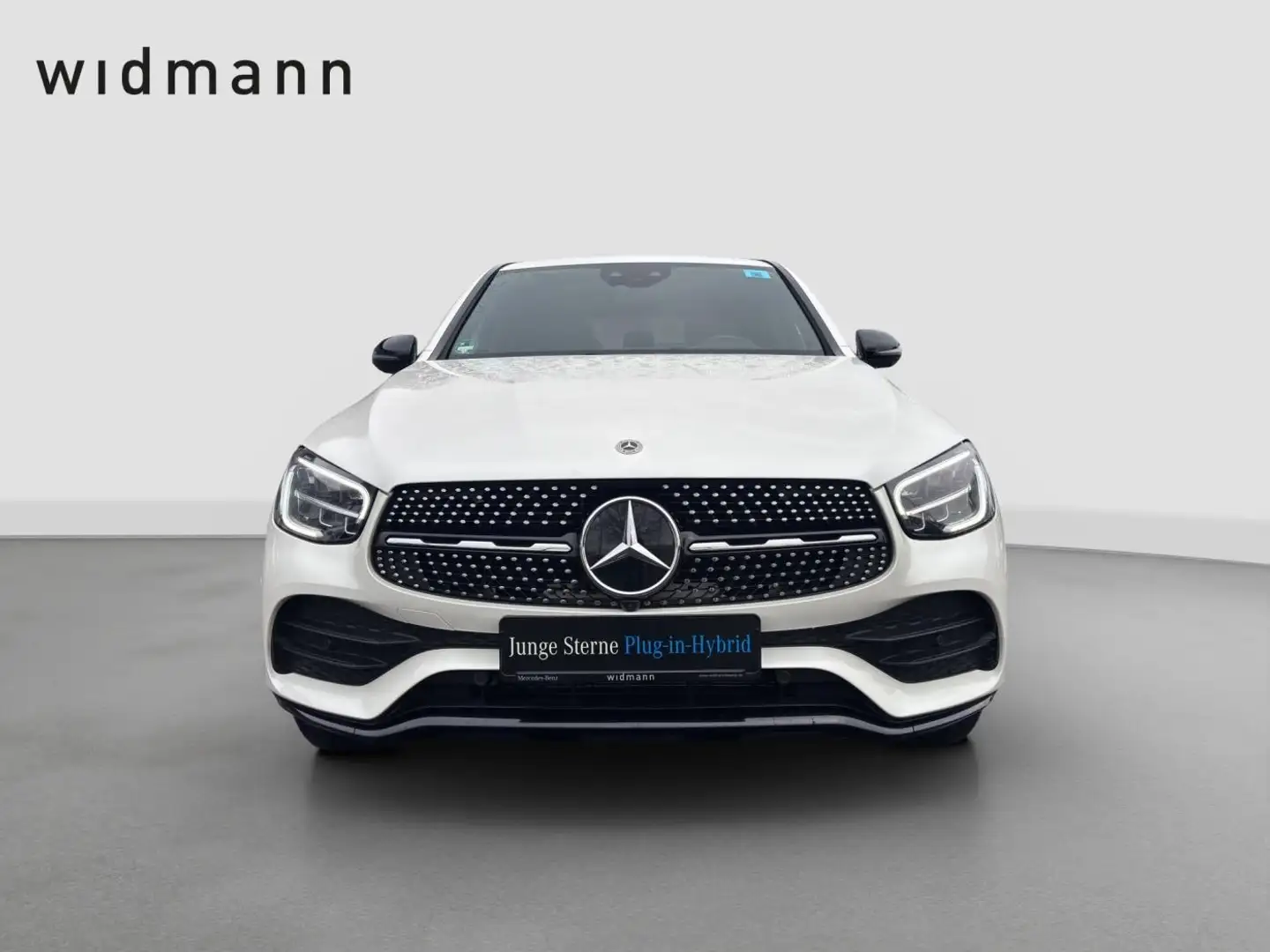 Mercedes-Benz GLC 300 de 4M Coupé *AMG*AHK*S-Dach*360°Kamera** Blanc - 2