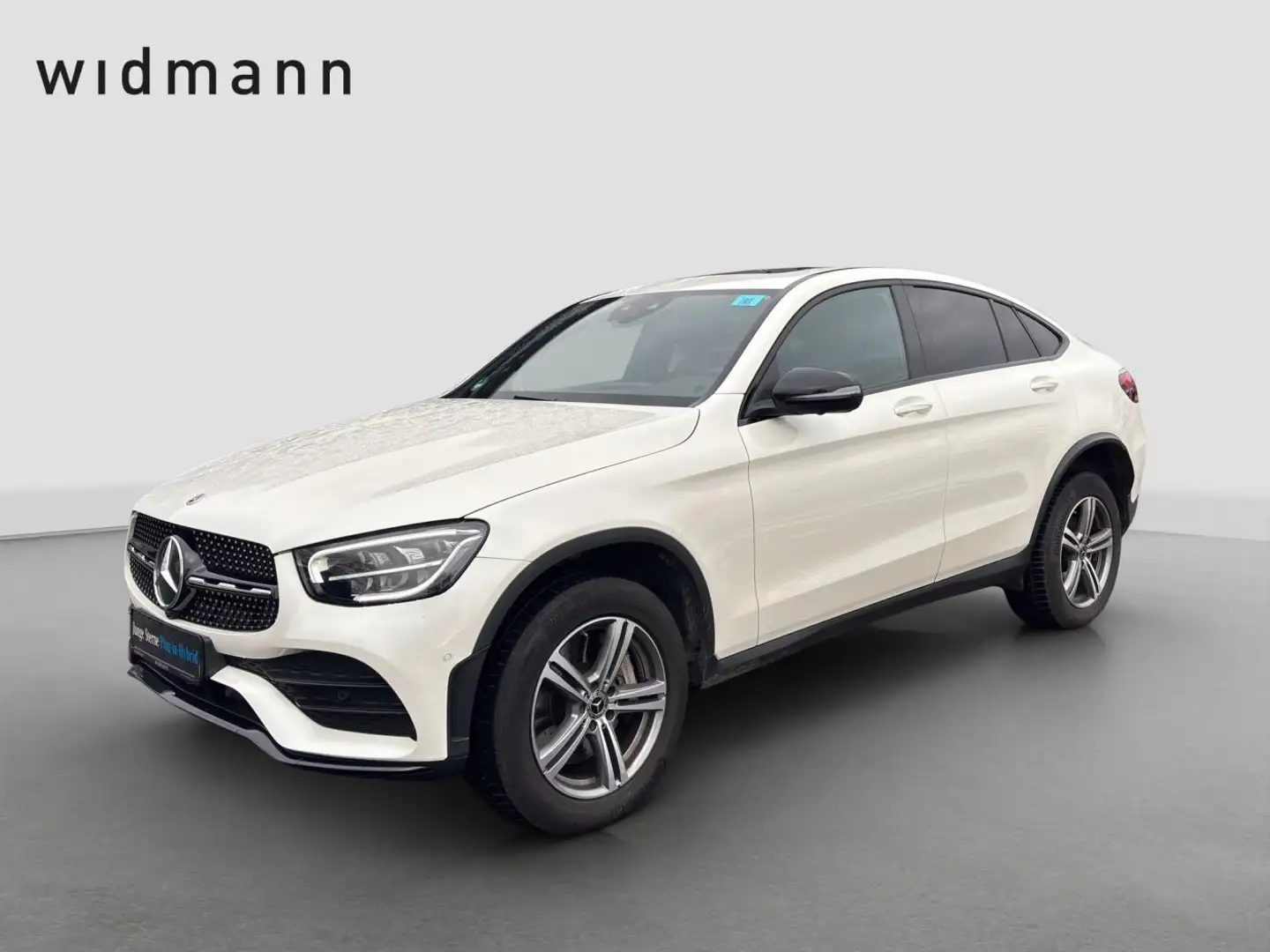 Mercedes-Benz GLC 300 de 4M Coupé *AMG*AHK*S-Dach*360°Kamera** Blanc - 1