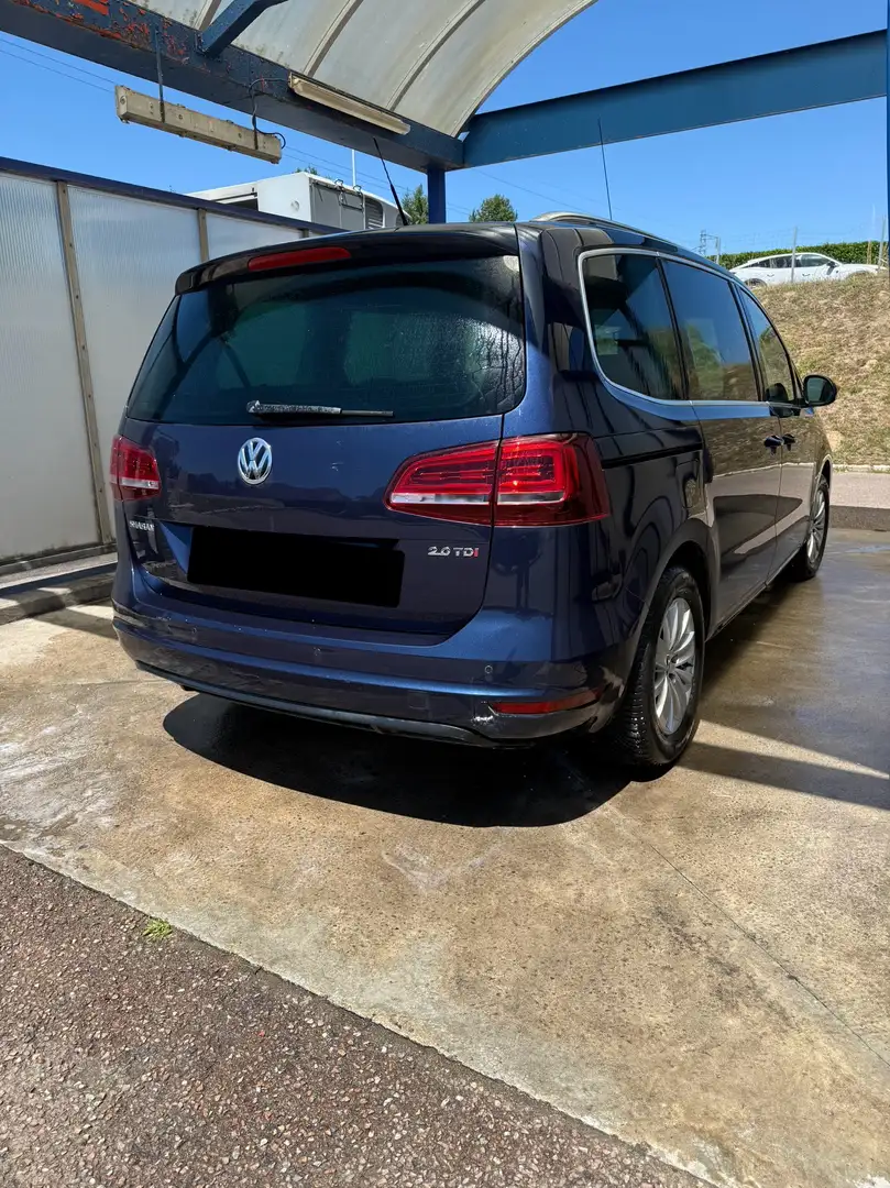 Volkswagen Sharan 2.0 TDI 184 BlueMotion Technology Carat Bleu - 2