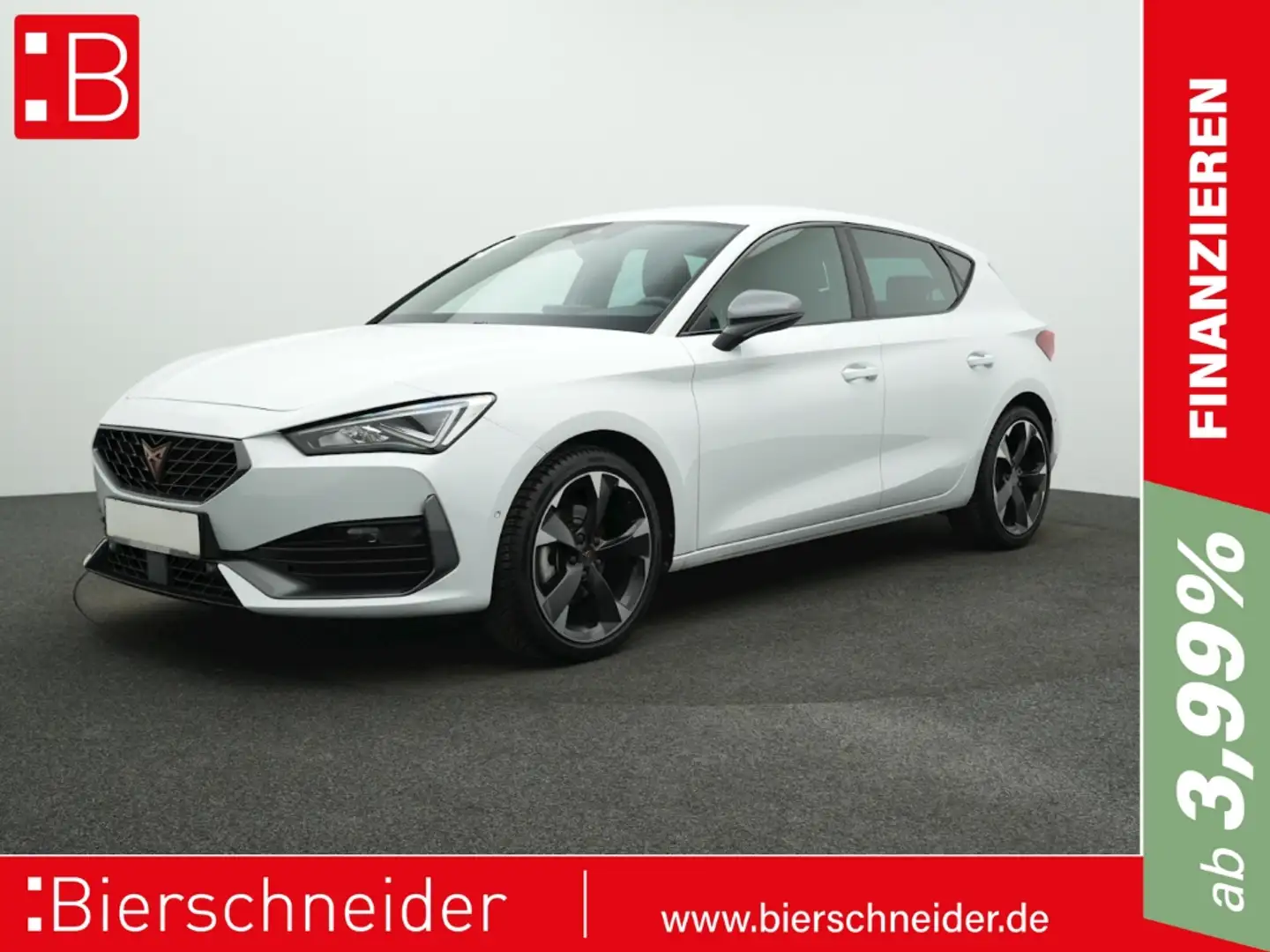 CUPRA Leon 1.5 eTSI DSG 5.-J.-GAR NAVI LED KAMERA ALU Weiß - 1