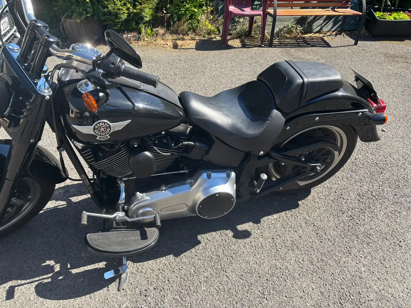 Harley-Davidson Fat Boy FLSTFB Nero - 2