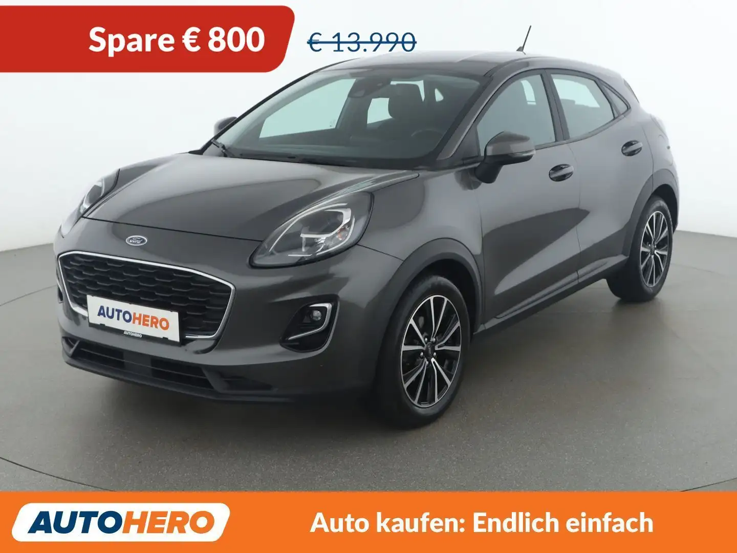Ford Puma 1.0 EcoBoost Cool & Connect Grau - 1