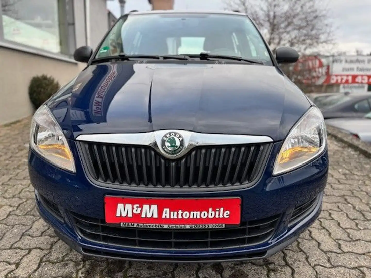 Skoda Fabia 1.2i Combi Special nur 31tkm *Klima+1.HD* Blau - 2
