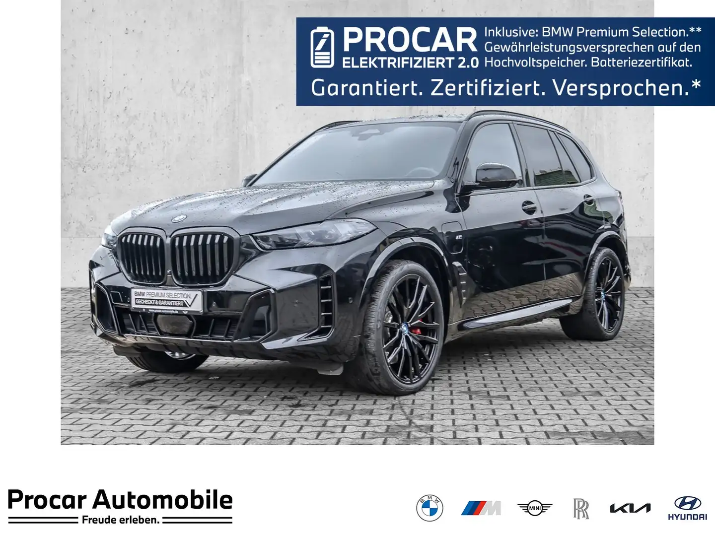 BMW X5 xDrive50e M Sport Pro 2-Achs Luftfed. AHK HuD PA P Schwarz - 1