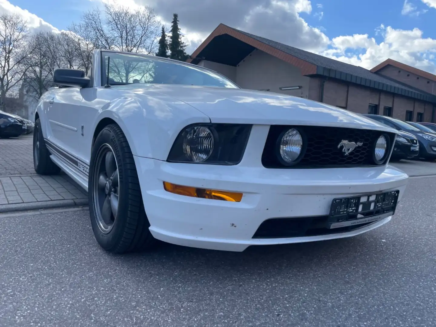 Ford Mustang V6 GT Cabrio 500 Wit - 1