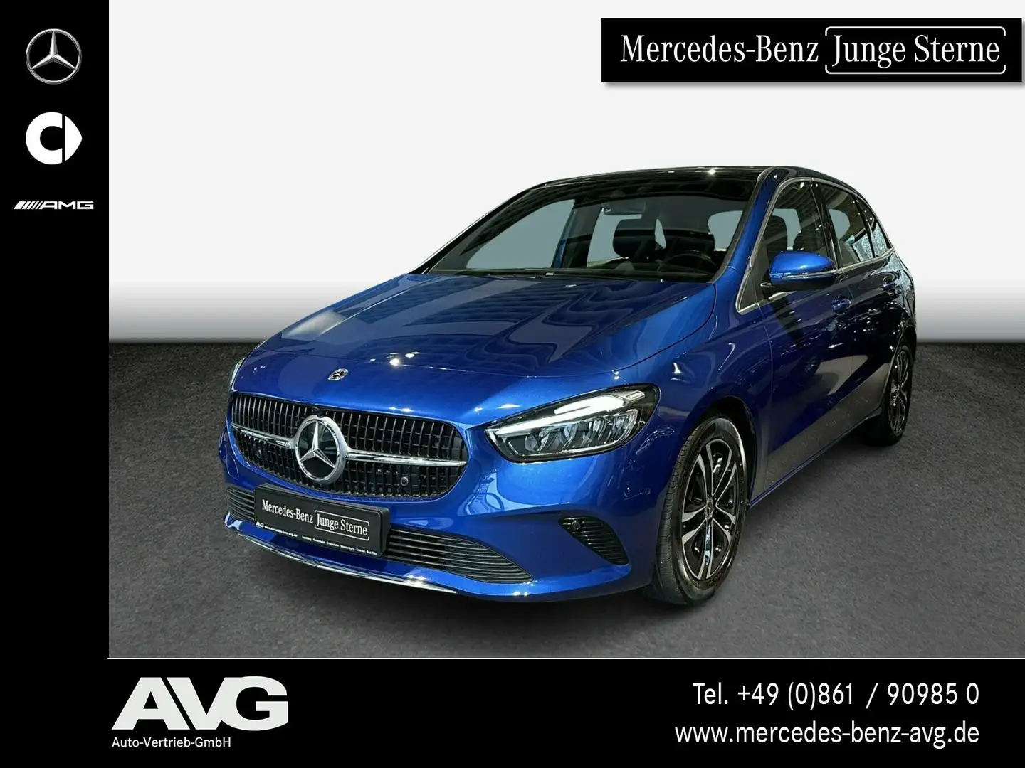 Mercedes-Benz B 250 B 250 4M Progressive-Adv. Pano LED Memory MBUX Blau - 1