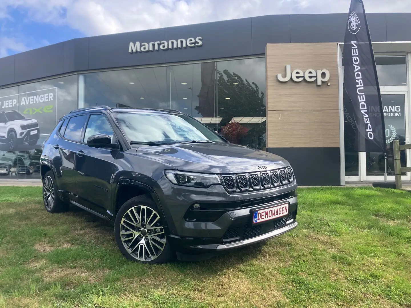 Jeep Compass 1.5 130 PK | AUTOMAAT | FULL OPTION | 2J GARANTIE! Gris - 1