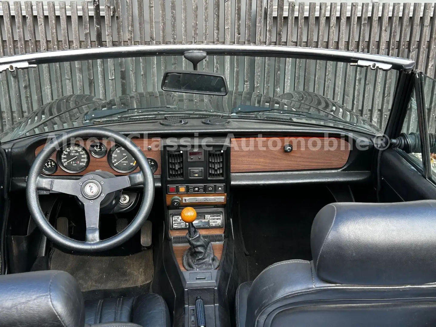 Fiat 124 Spider Radio, Restauriert Gris - 2