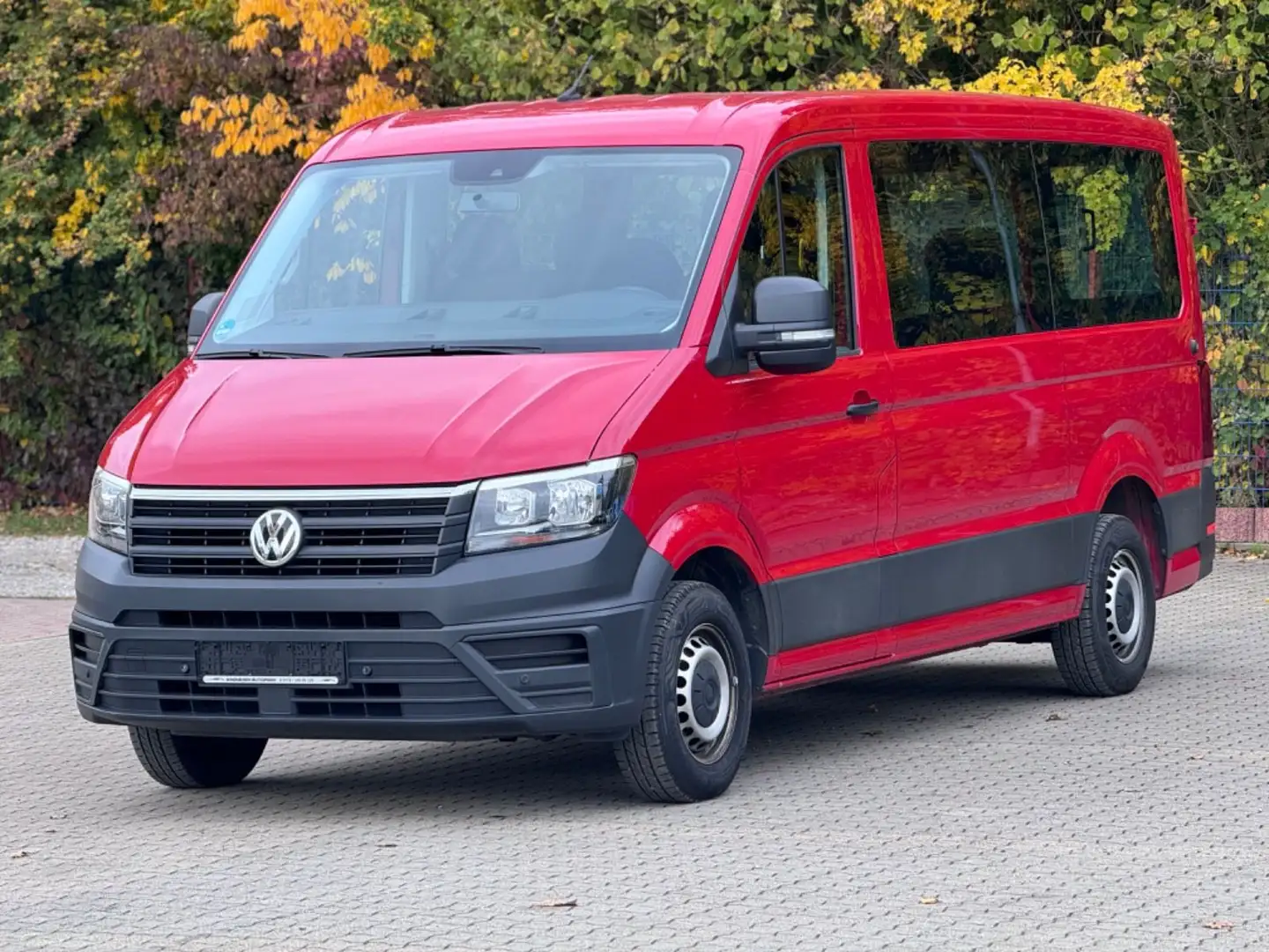 Volkswagen Crafter 2.0 TDI LANG *9 SITZER *RAMPE *140 PS Rouge - 1
