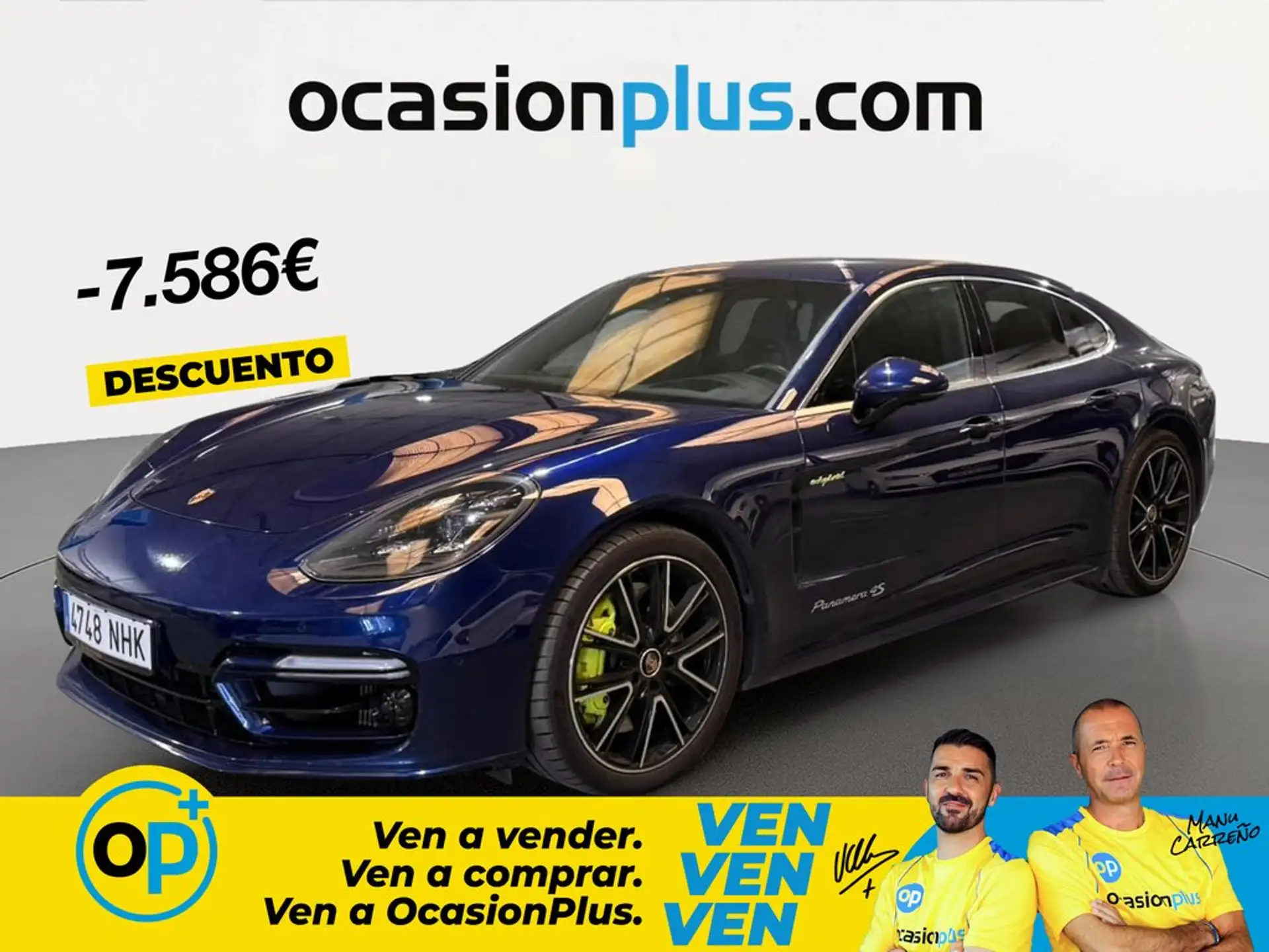 Porsche Panamera 4S E-Hybrid 2021 네이비 사진 1