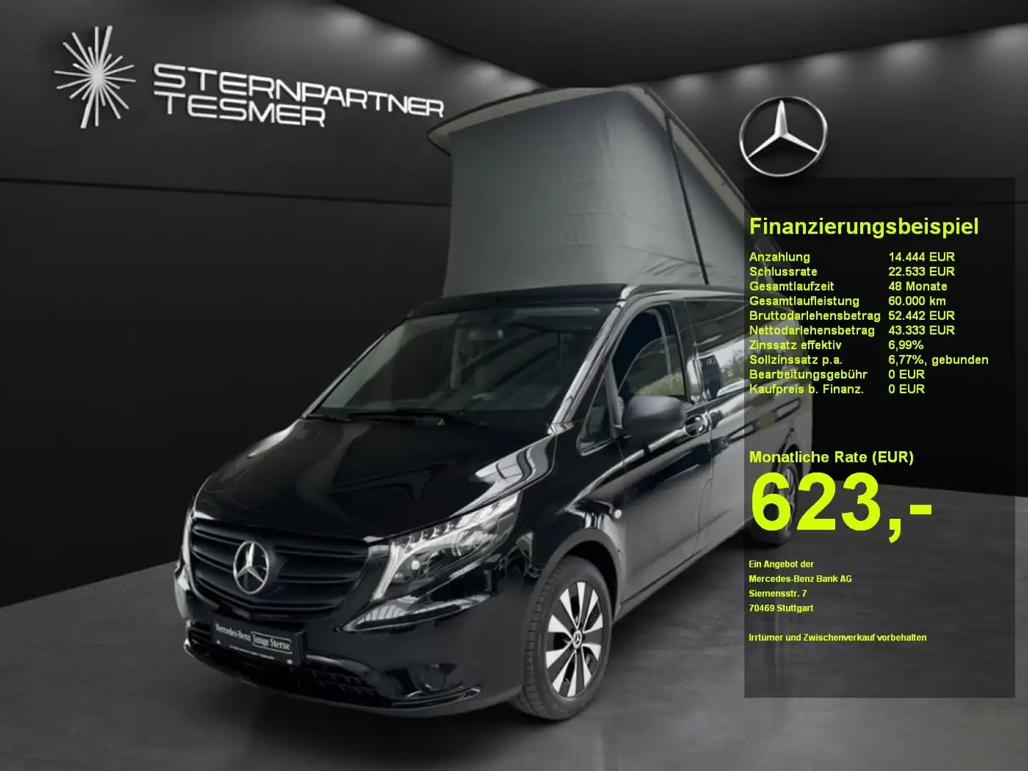 Mercedes-Benz Marco Polo V 220 d  ACTIVITY  +MARCO POLO+KAMERA Czarny - 1