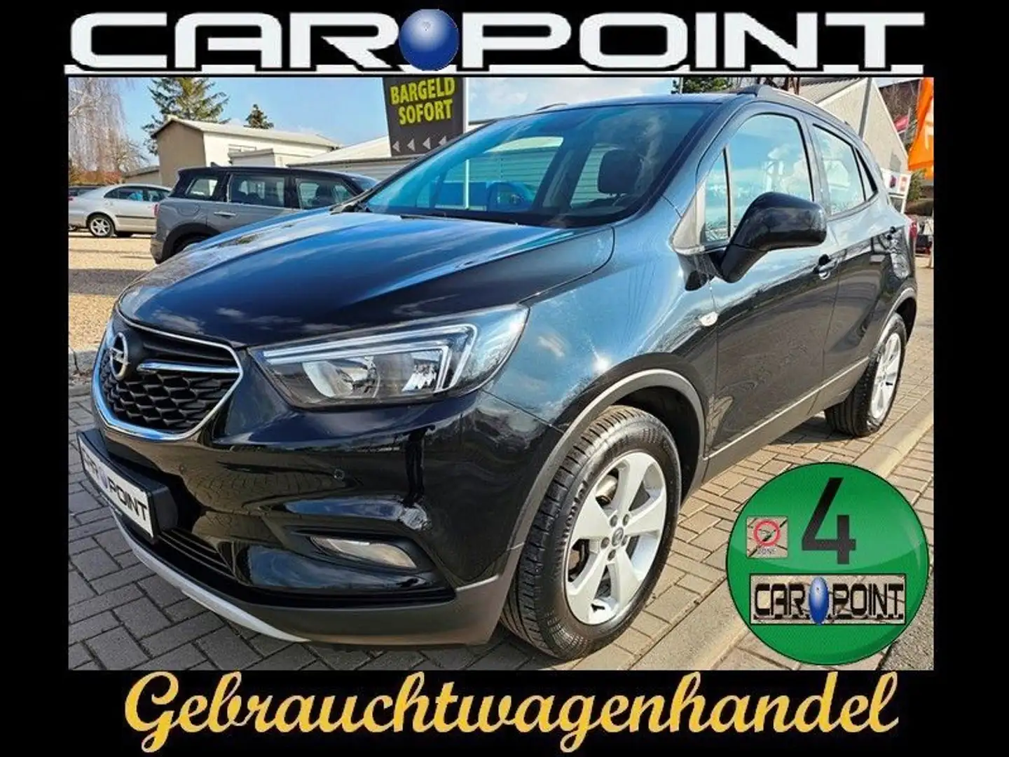 Opel Mokka X Edition RFK Navi PDC SHZ 1.Hd MwSt Schwarz - 1