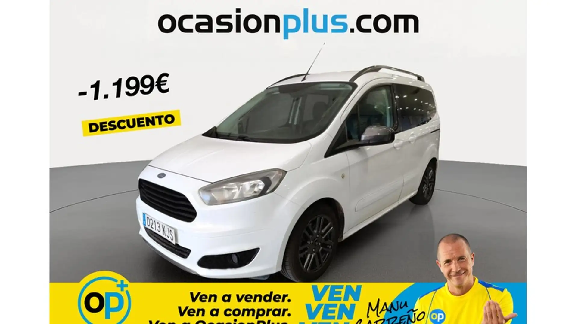Ford Tourneo Courier 1.0 Ecoboost Sport Blanco - 1
