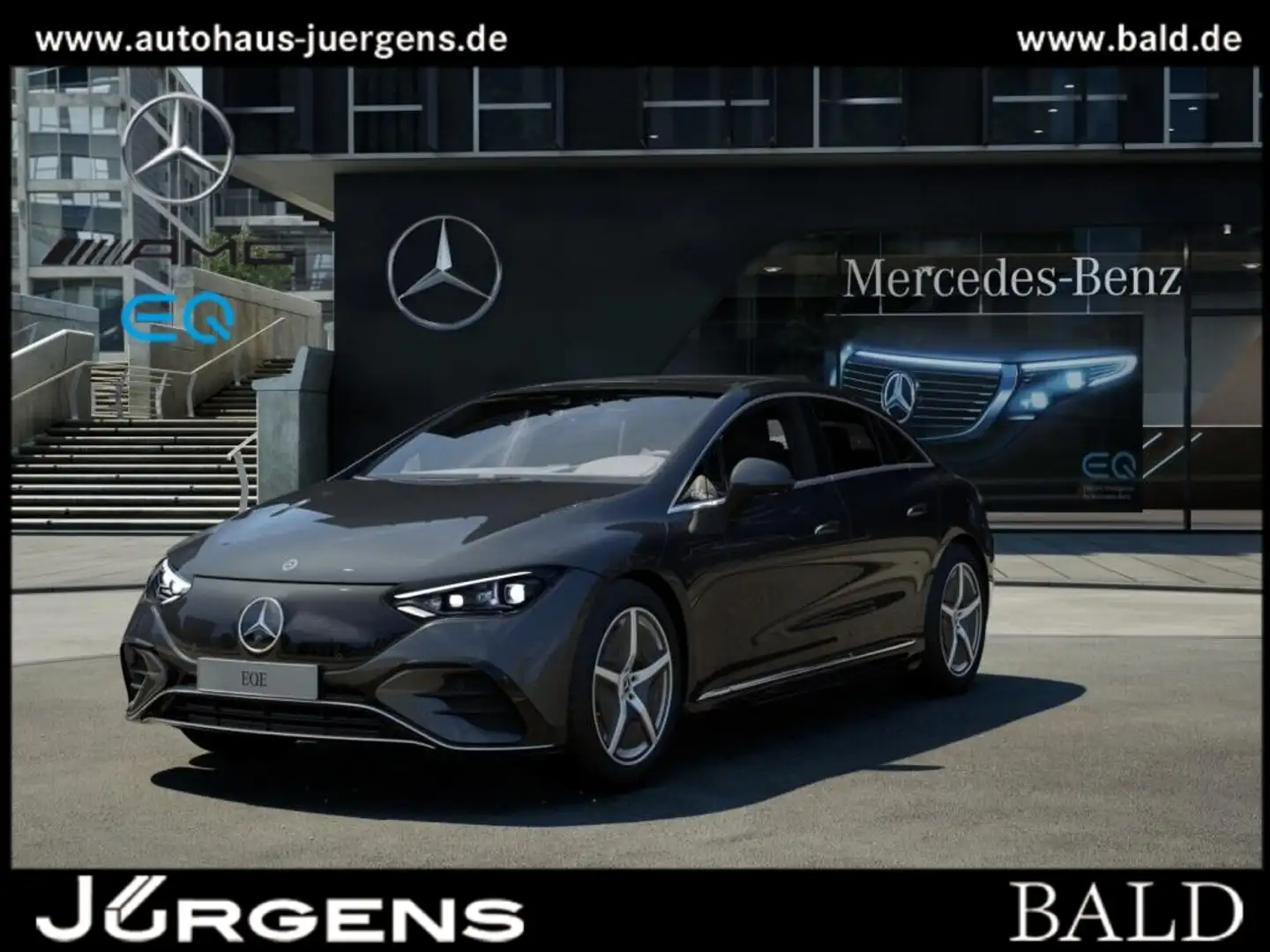Mercedes-Benz EQE 500 4M AMG-Sport/Pano/HAL/Hyper/Burm/360/HUD Grau - 1