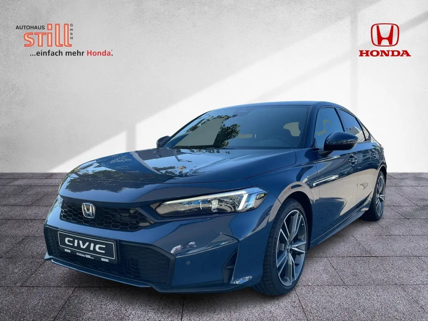 Honda Civic 2.0i e:HEV Adv. BOSE* MY 2026 ACC+LED+Pano Blu/Azzurro - 2