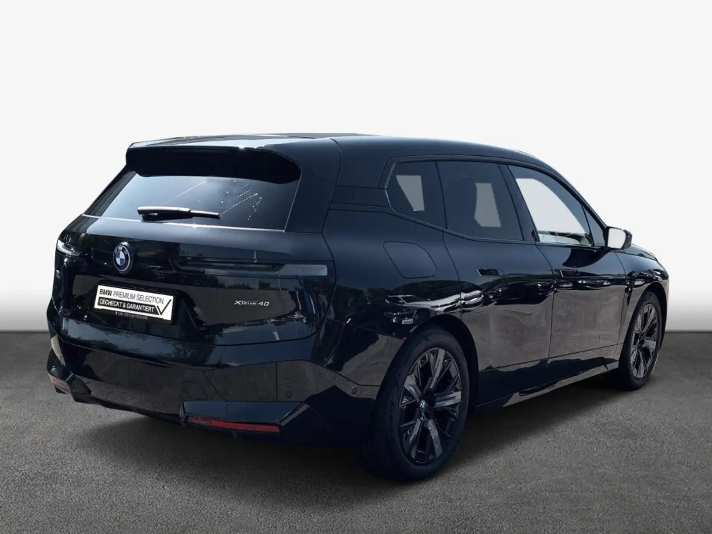 BMW iX xDrive40 Schwarz - 2