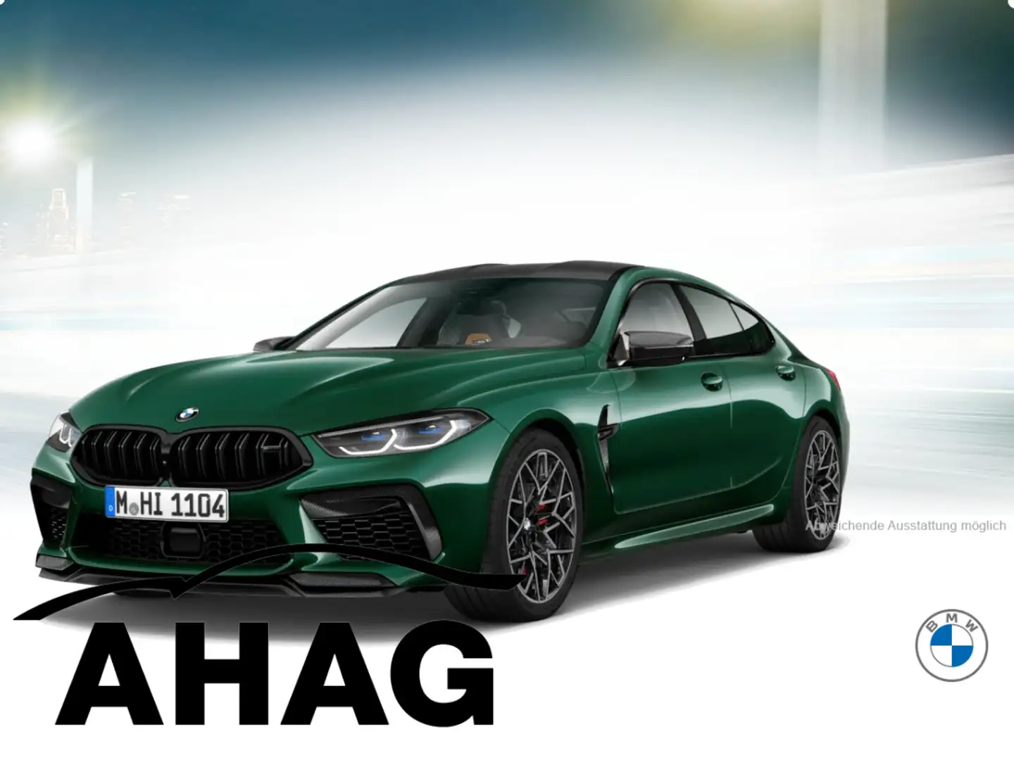 BMW M8 Competition xDrive Gran Coupe KEIN MIETER Grün - 2