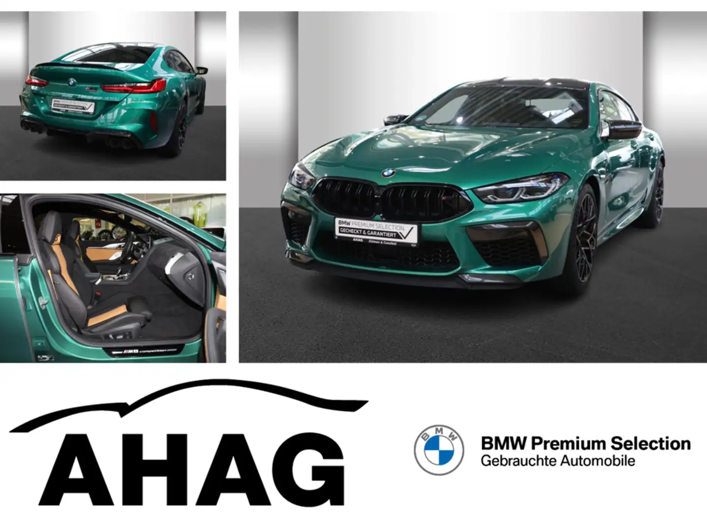 BMW M8 Comp. xDrive Gran Coupe NP 199tEuro KEIN MIETER Grün - 1