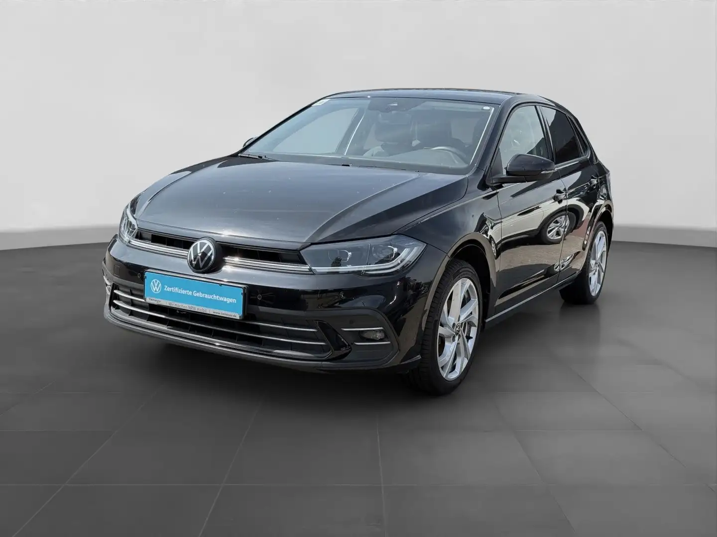 Volkswagen Polo 1.0 TSI STYLE IQ.LIGHT KAMERA VIRTUAL SITZH Schwarz - 2