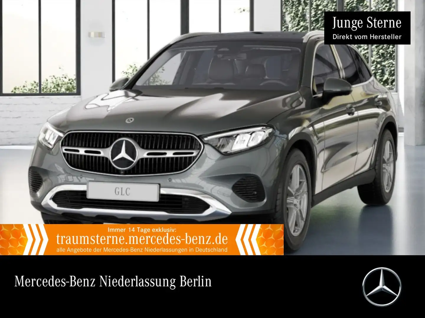Mercedes-Benz GLC 220 d 4M AVANTG+PANO+360+LED+BURMESTER+TOTW+9G Grau - 1