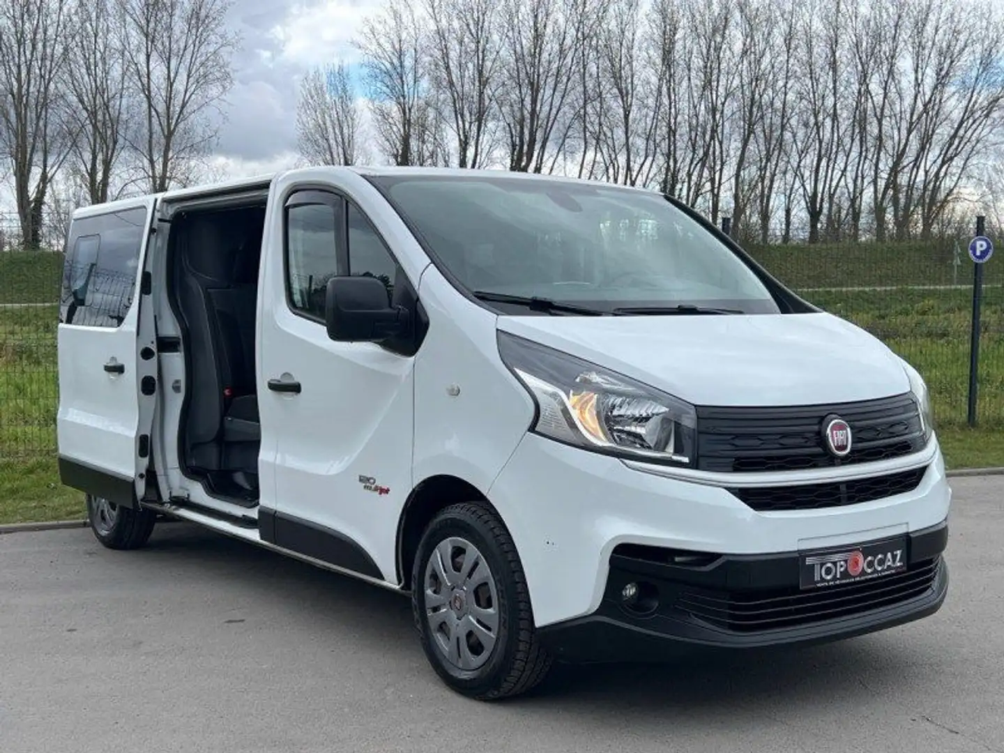 Fiat Talento FG L1H1 1.6 MULTIJET 120CH DOUBLE CABINE * 1ER MAI Blanc - 2
