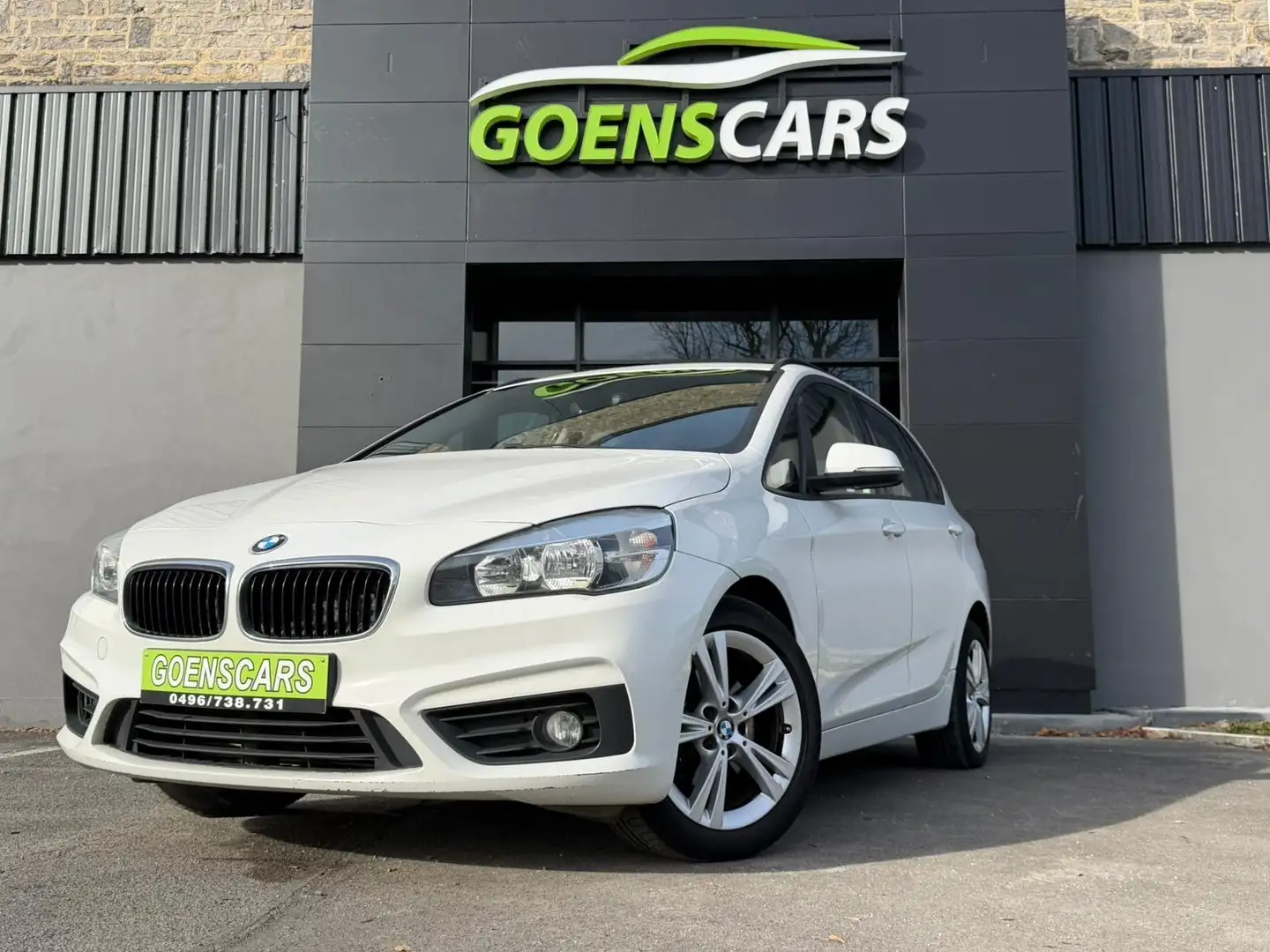 BMW 216 Active Tourer 216 d Blanc - 1