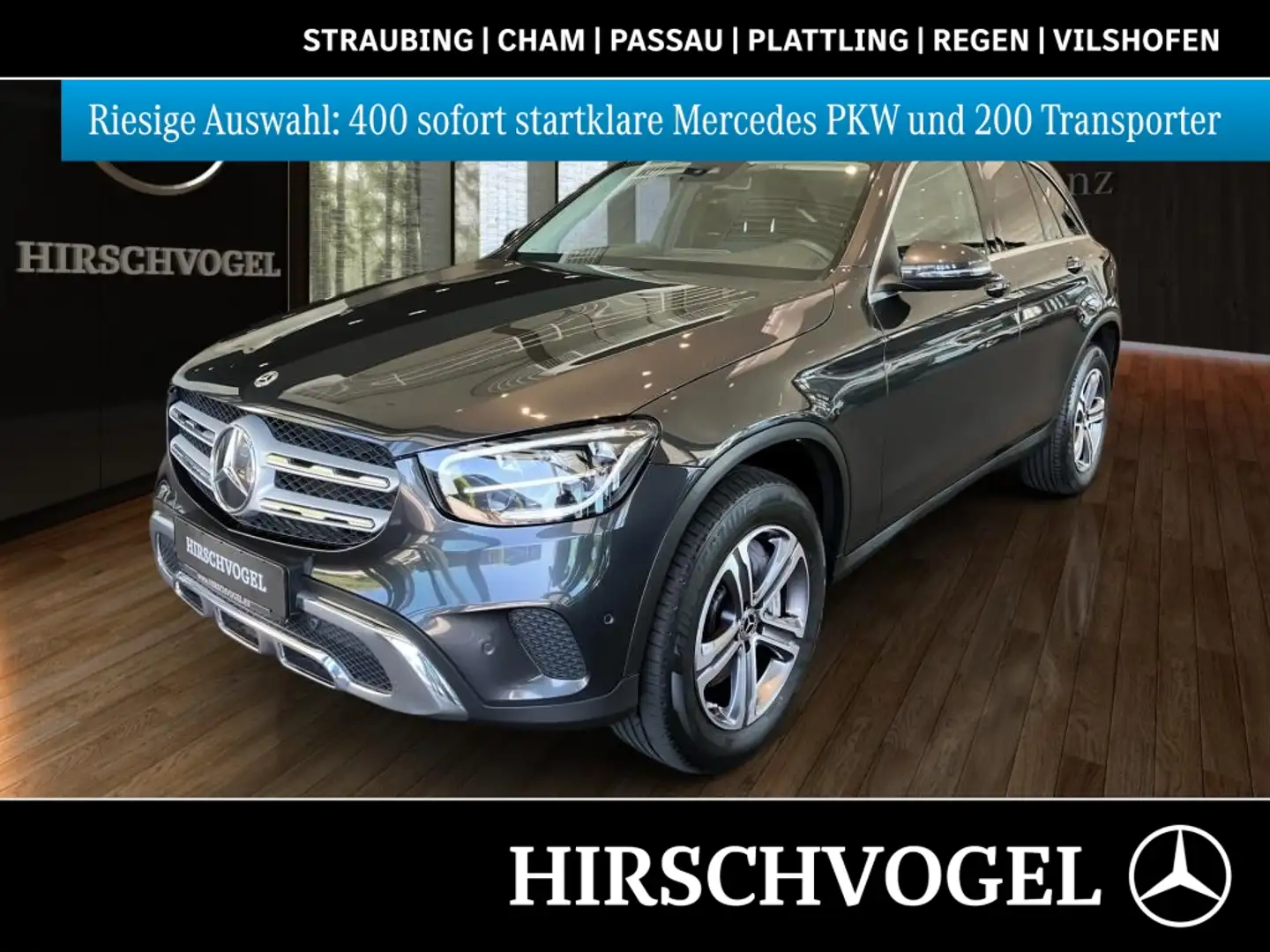 Mercedes-Benz GLC 300 de 4M EXCLUSIVE Int.+AHK+MBUX+Navi-P+LED Gris - 1