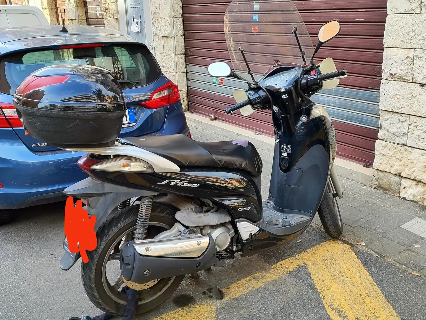Honda SH 300 Sh300i Negru - 1