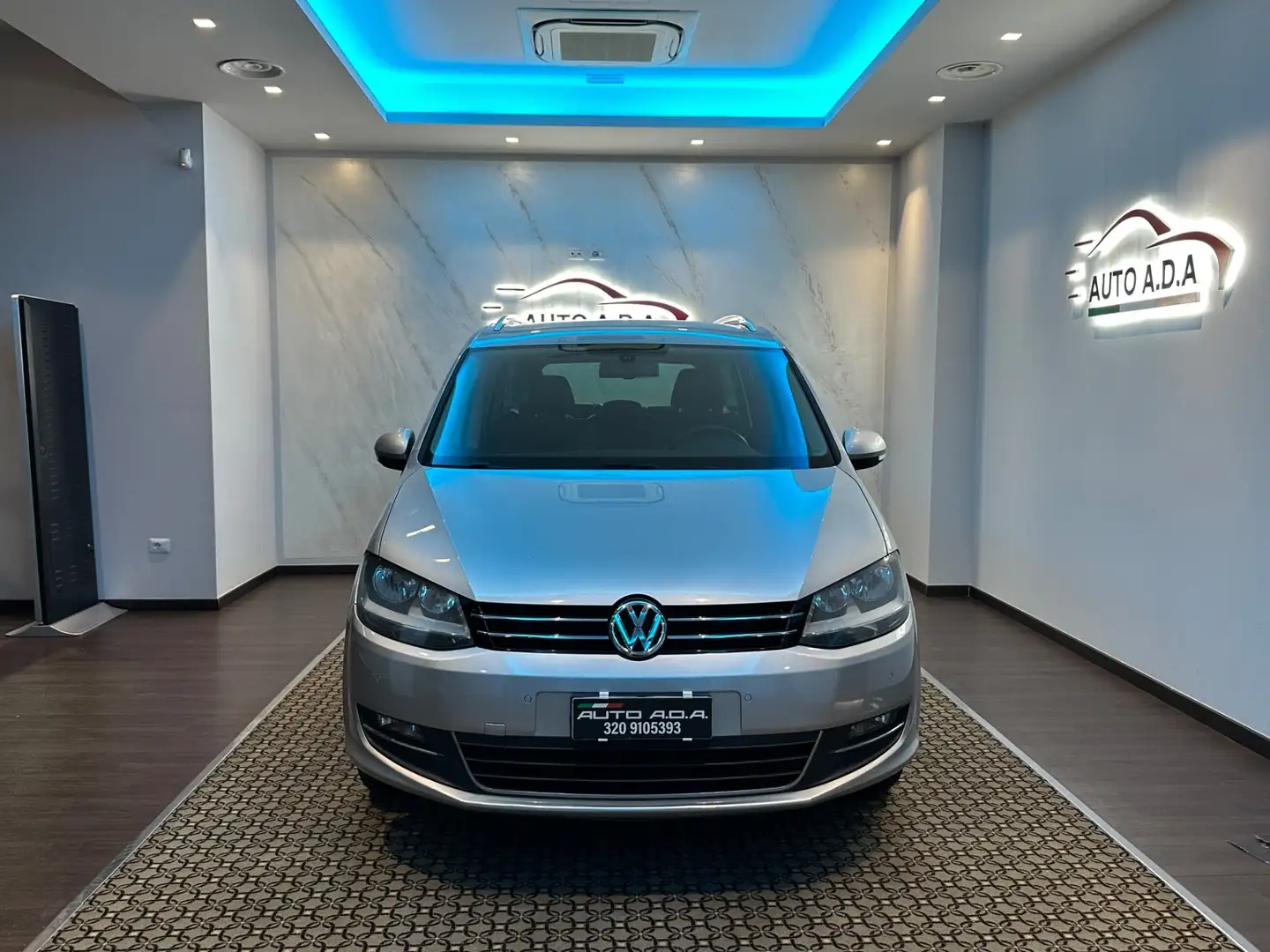 Volkswagen Sharan 2.0 TDI Highline Business 7 POSTI Grigio - 1