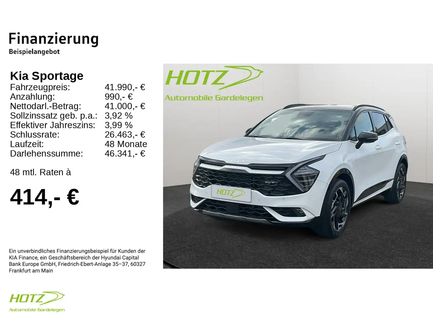 Kia Sportage 1.6T DCT GT-Line Sound-Paket, Allrad, D Blanco - 2