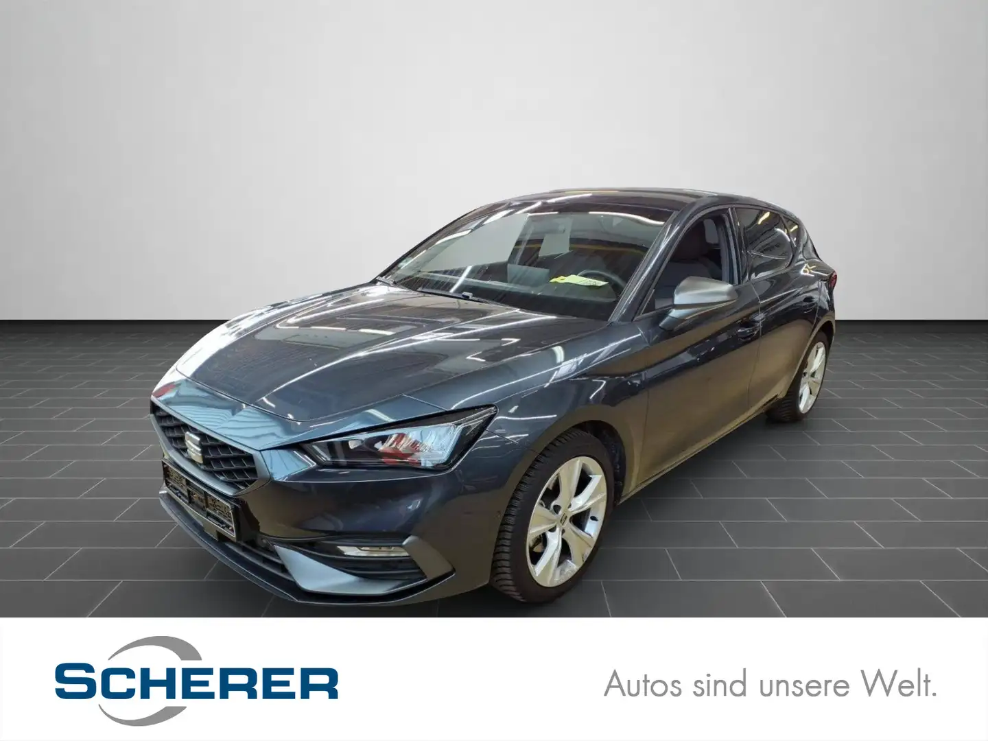SEAT Leon 2,0 TDI DSG FR-Line RFK/NAVI/LED/PDC/Sitzhe Grau - 1