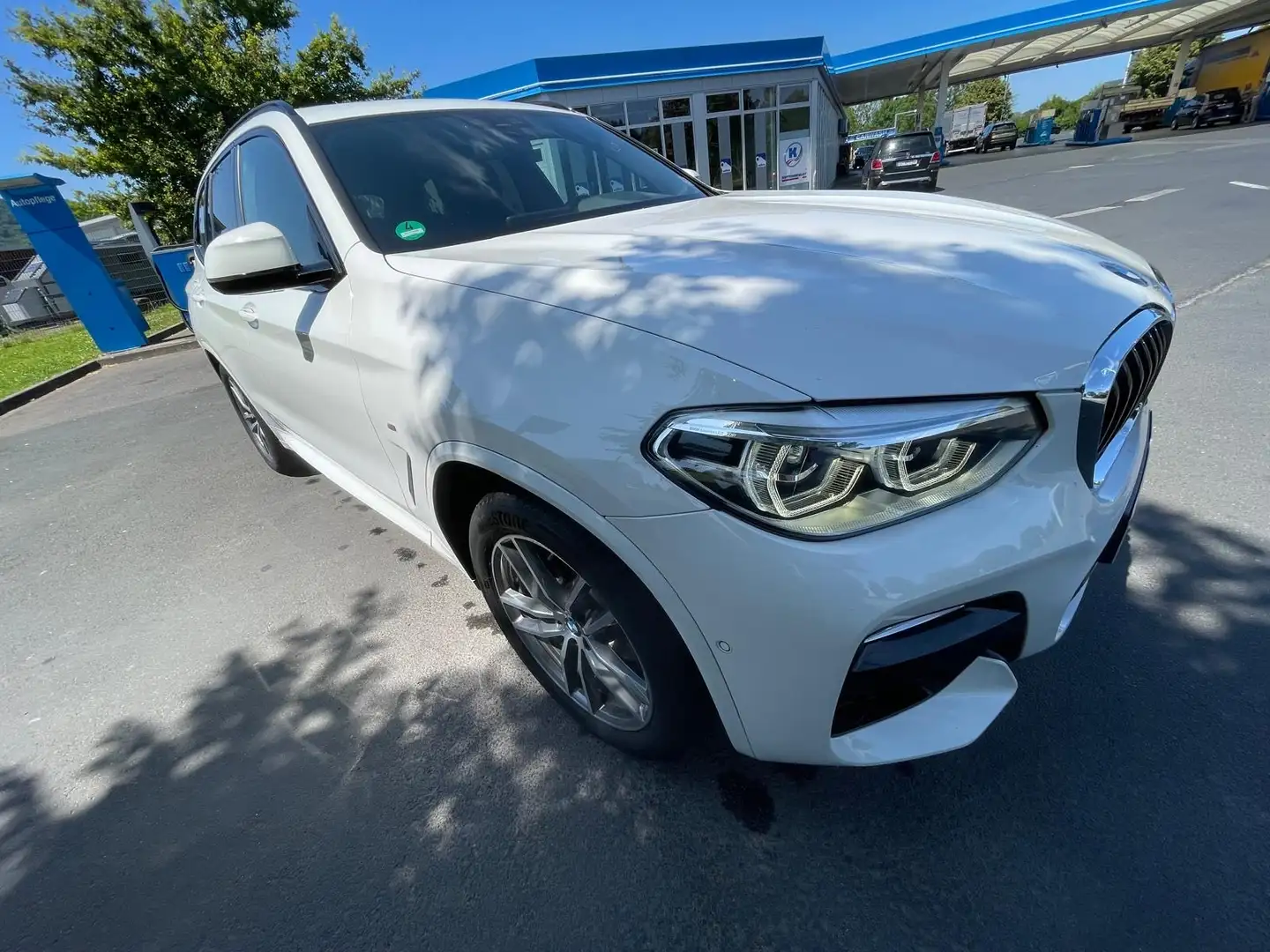 BMW X3 xDrive 20 d M Sport Pano HuD CarPlay 2. Hand Leder Weiß - 1