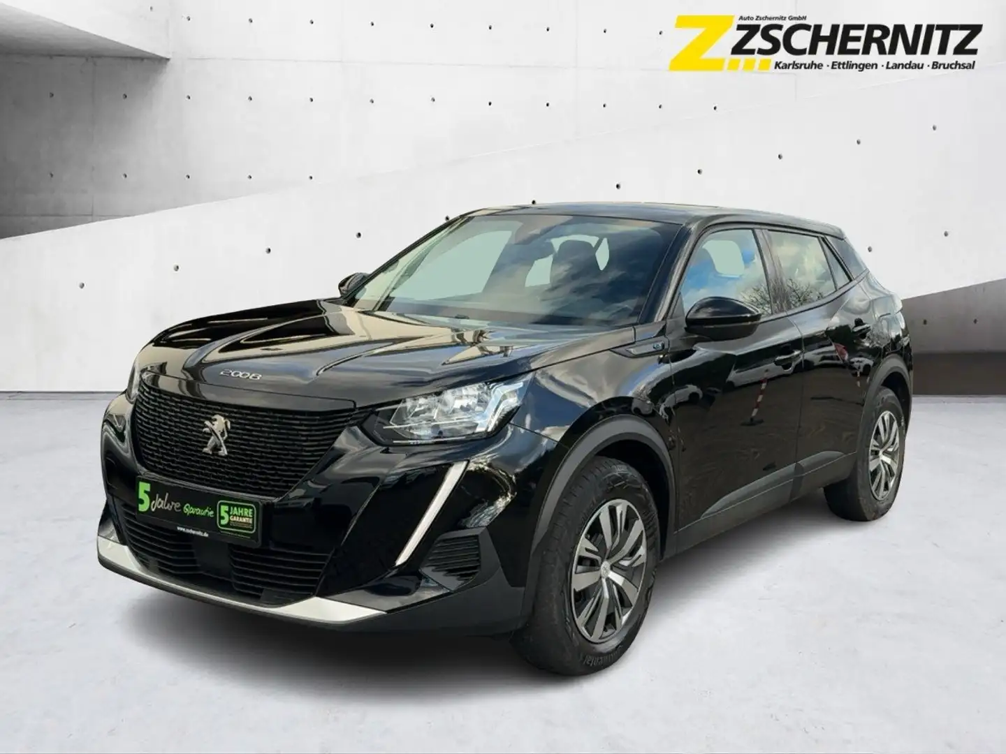 Peugeot e-2008 136 e- Active LED*Klima*PDC*W-Pumpe Schwarz - 2