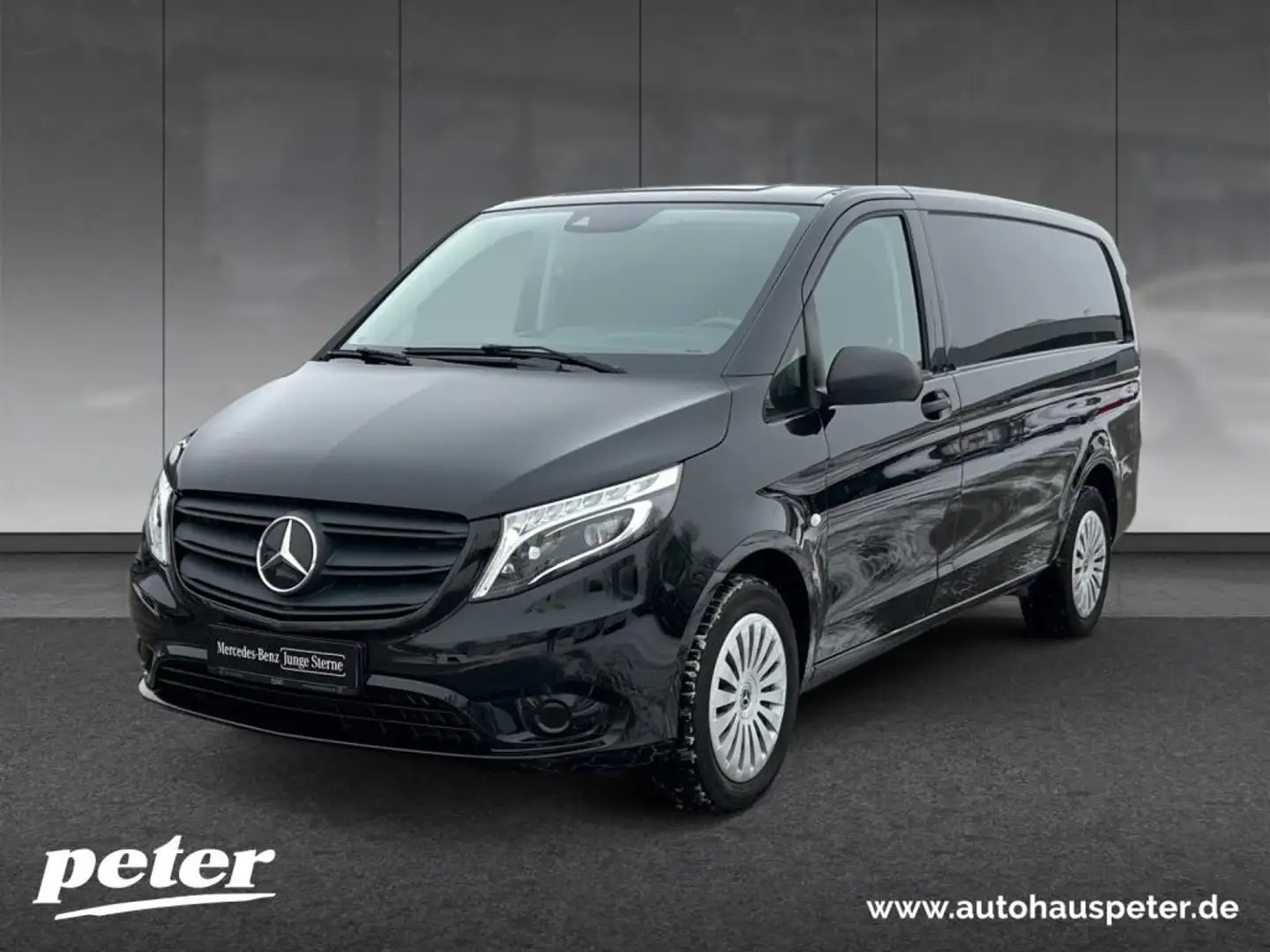 Mercedes-Benz Vito 119 CDI Kasten Lang 9GT+LED+STHZG+AHK+KAM+NAVI Noir - 1