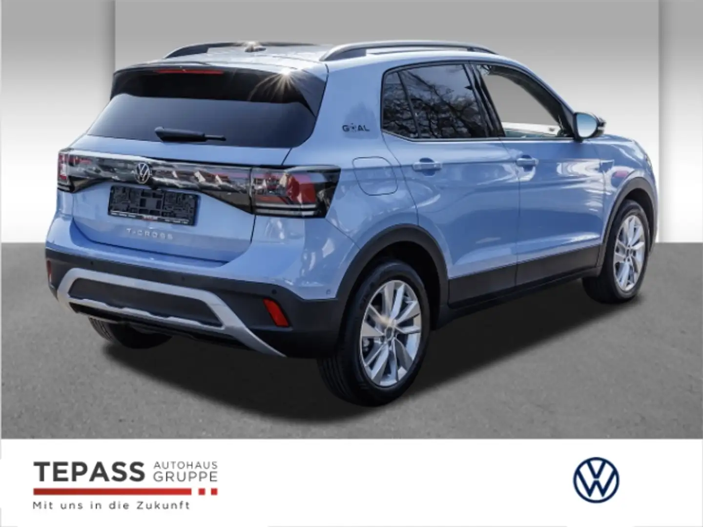 Volkswagen T-Cross 1.0 TSI Goal NAVI LED DAB Grün - 2